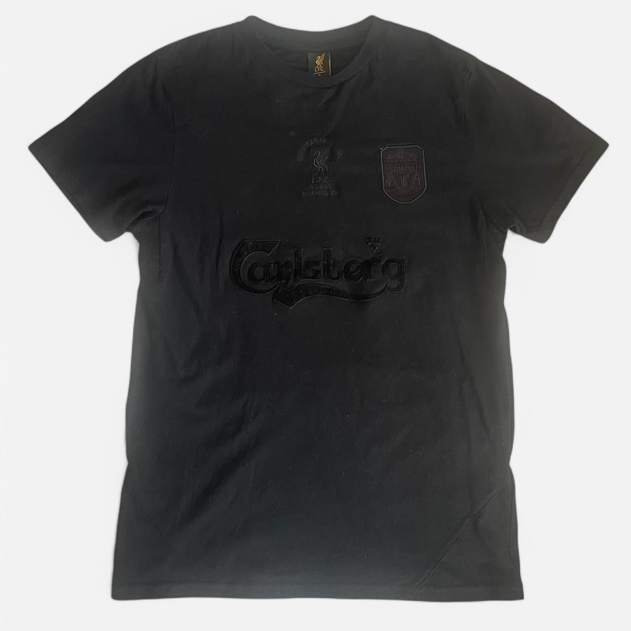 2005 Liverpool Blackout Cotton Tee - 8/10 - (S)