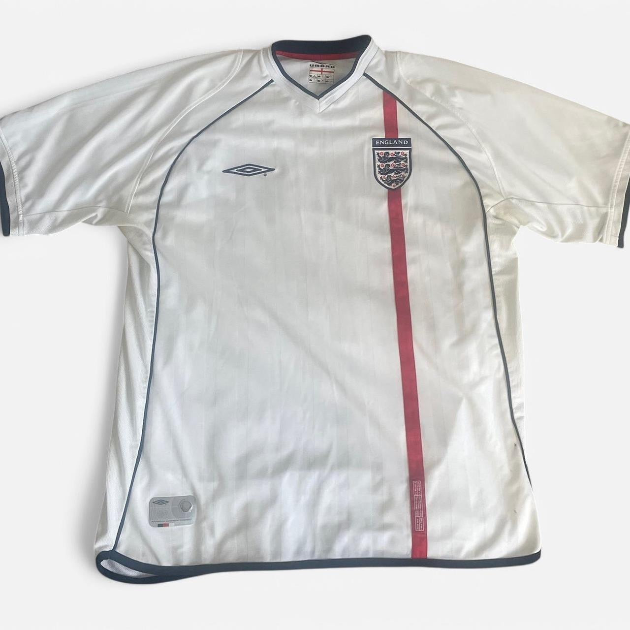 2002 England Home Shirt - 7/10 - (XL)